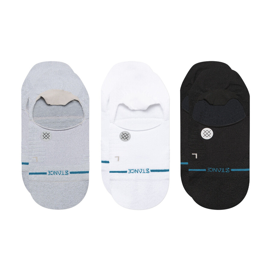 lot de 3 paires de chaussettes invisibles légères et performantes