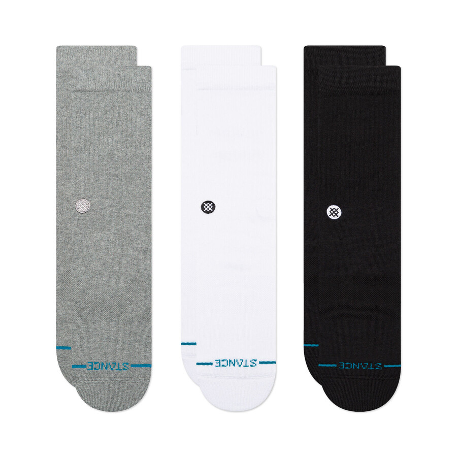 lot de 3 paires de chaussettes icon crew