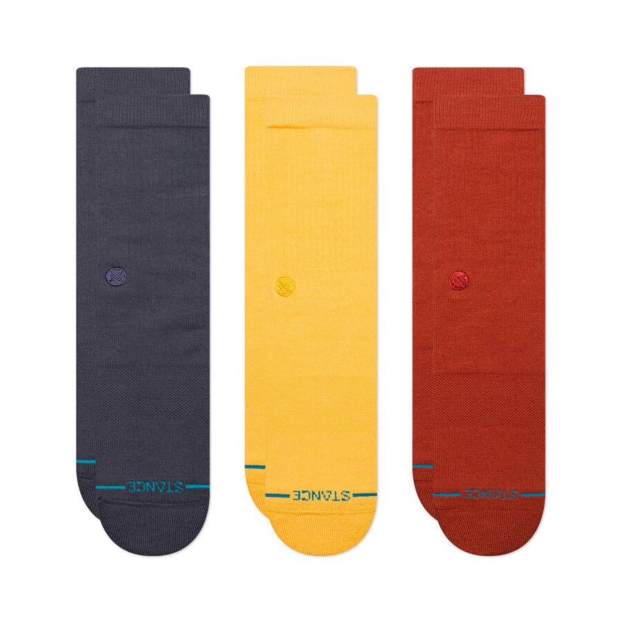 lot de 3 paires de chaussettes icon crew