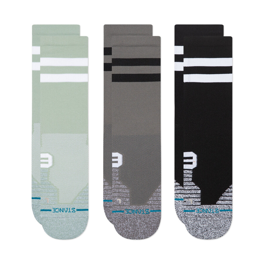 lot de 3 paires de chaussettes mi-mollet hautes performances