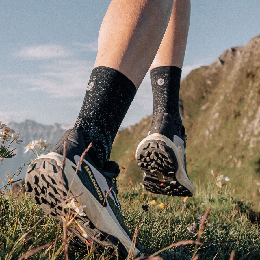 chaussettes mi-mollet de performance moyenne