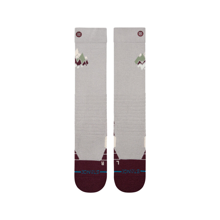 chaussettes de neige en laine de performance moyenne