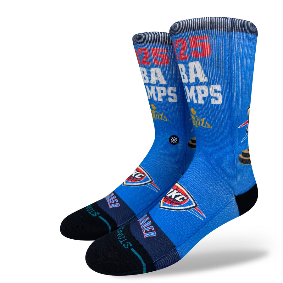 chaussettes stance x champions nba 2025 en polyester