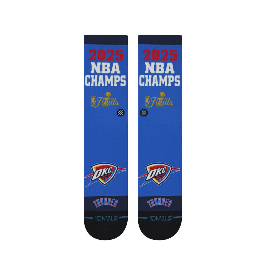 chaussettes stance x champions nba 2025 en polyester