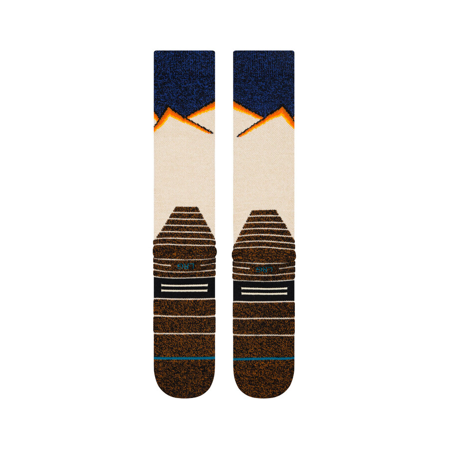 chaussettes de neige jimmy chin x stance medium performance en laine otc