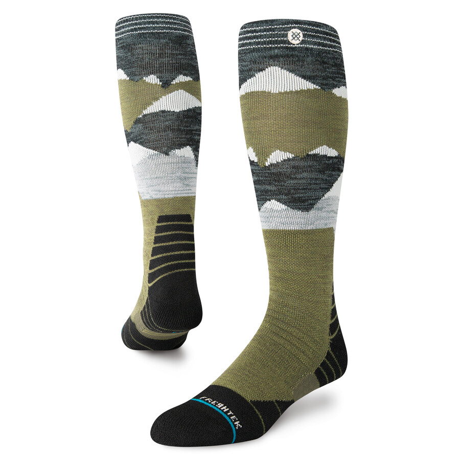 chaussettes de neige en laine de performance moyenne