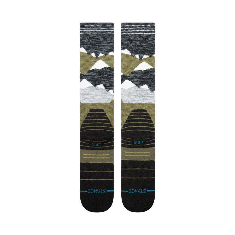 chaussettes de neige en laine de performance moyenne