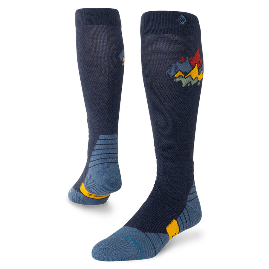 chaussettes de neige en laine de performance moyenne