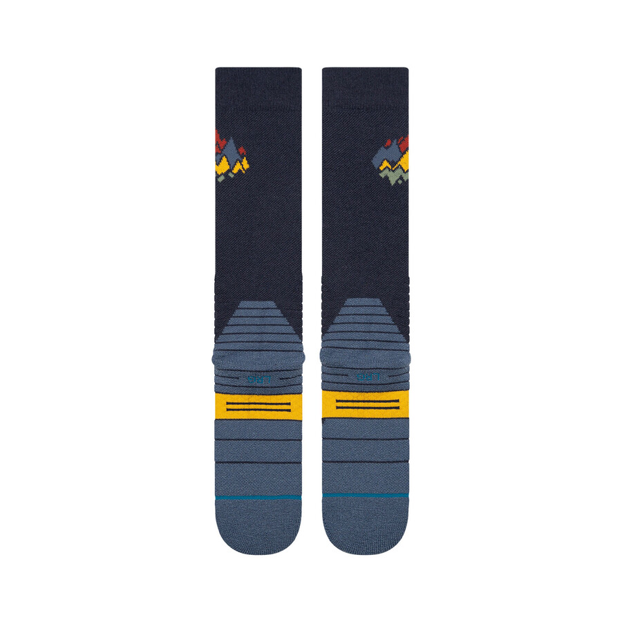 chaussettes de neige en laine de performance moyenne