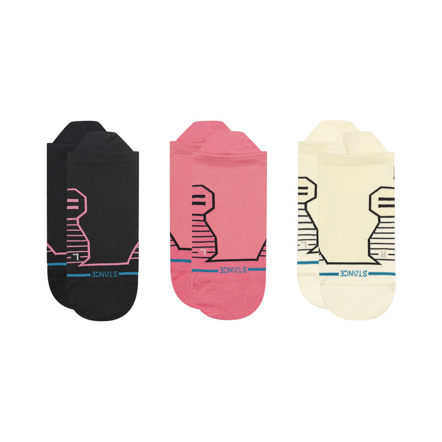 lot de 3 paires de chaussettes ultra-légères à languettes haute performance